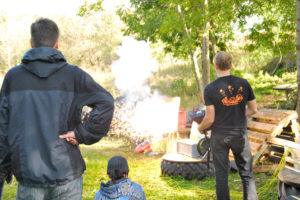 Schulung für Pyrotechnik