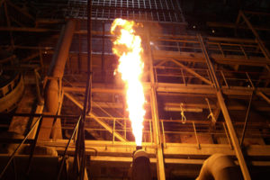 Flammensäule Open-Air-Inszenierung